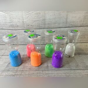 Flow Motion Kinetic Sand Set of 6 Never Dries Out